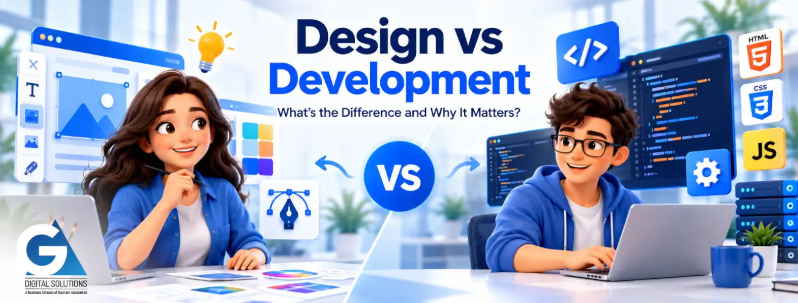 Website Design vs Development